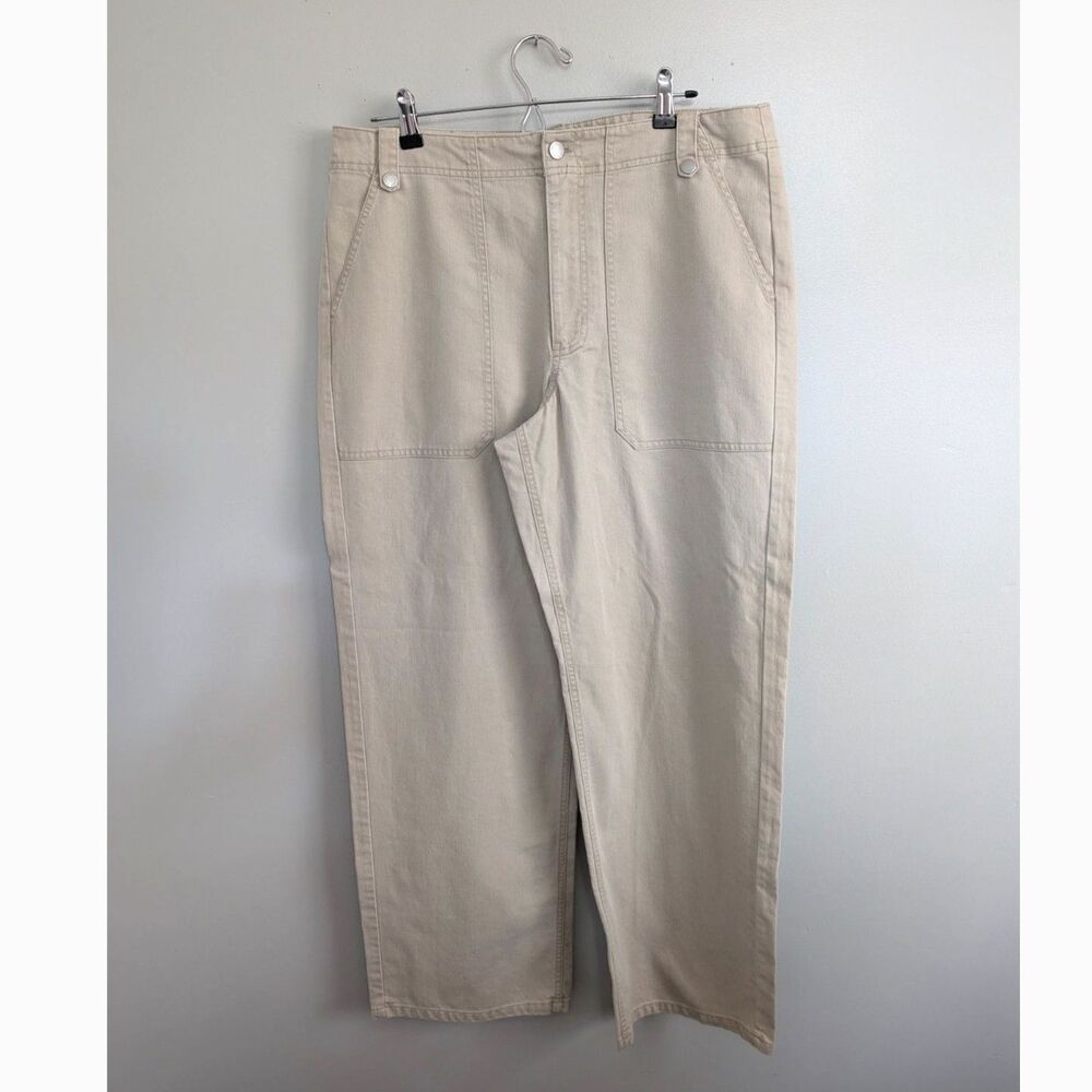 Universal Thread Utility Pants Beige Size 14 NWOT
